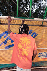 Camiseta Unisex Futbol Criollo Palmera Pastel