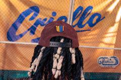 Gorra Futbol Criollo Corduroy Cafe (Beisbolera)