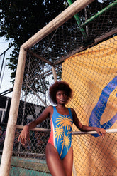 Vestido de Baño Enterizo Futbol Criollo Palmera
