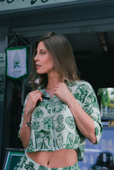 Camisa Mujer Atlético Nacional X Bohio (Rayón)