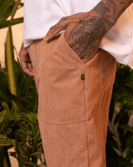 Pantalón Unisex Café (Corduroy)