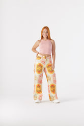 Pantalón Femenino las tías Discos Fuentes X Bohío (100% Algodón)