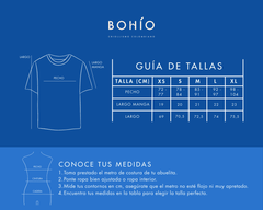 Camiseta Unisex Oversize Marfil Dunan X Bohío (Algodón 320)