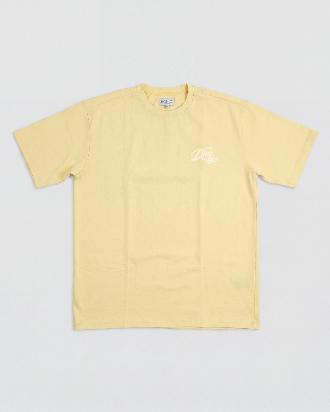 Camiseta Unisex Básica Futbol Criollo Amarilla