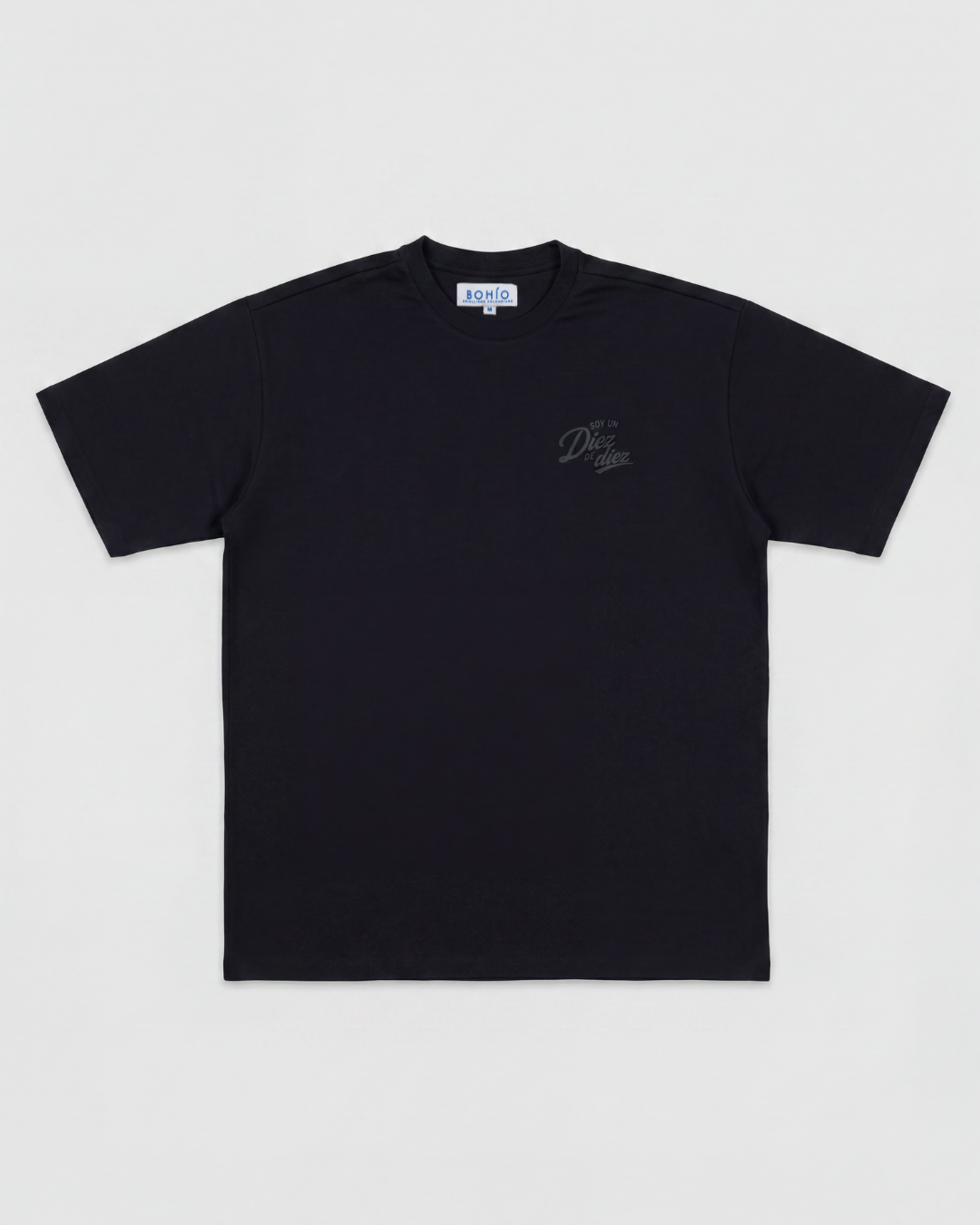 Camiseta Unisex Básica Futbol Criollo Negro