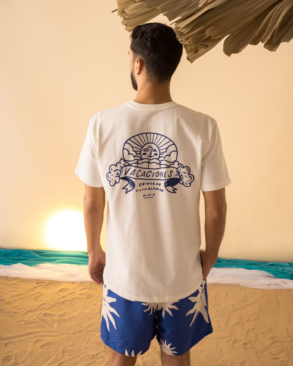Bañadora Hombre A Los Mares Los Pesares (Tela Eco)