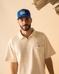 Gorra A Los Mares Los Pesares Azul Vacaciones Criollas (Beisbolera)