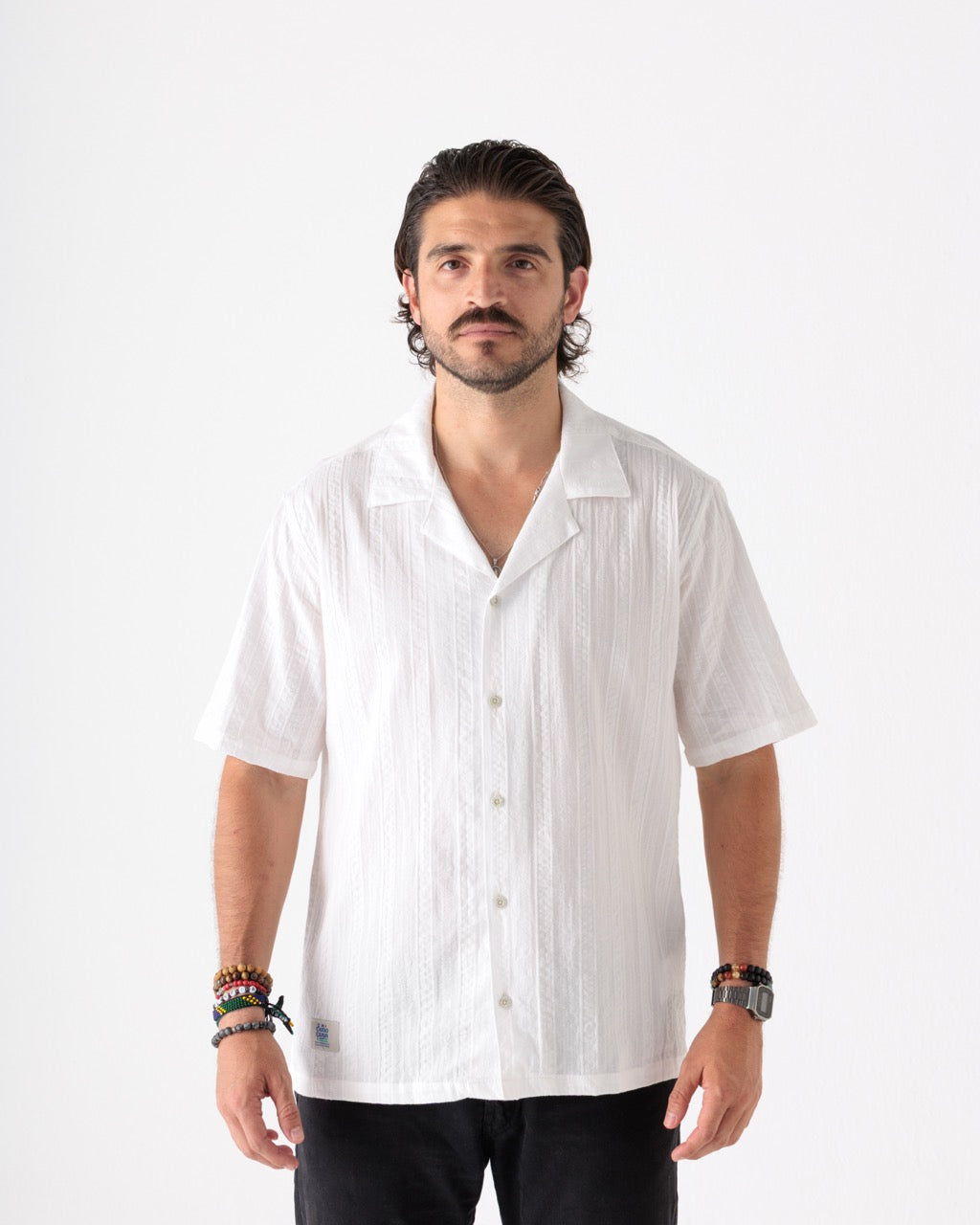 Camisa Masculina Básica Relajo (Algodón 100%)