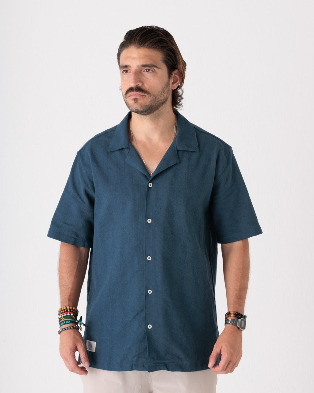 Camisa Masculina Básica Solsticio (Algodón 100%)