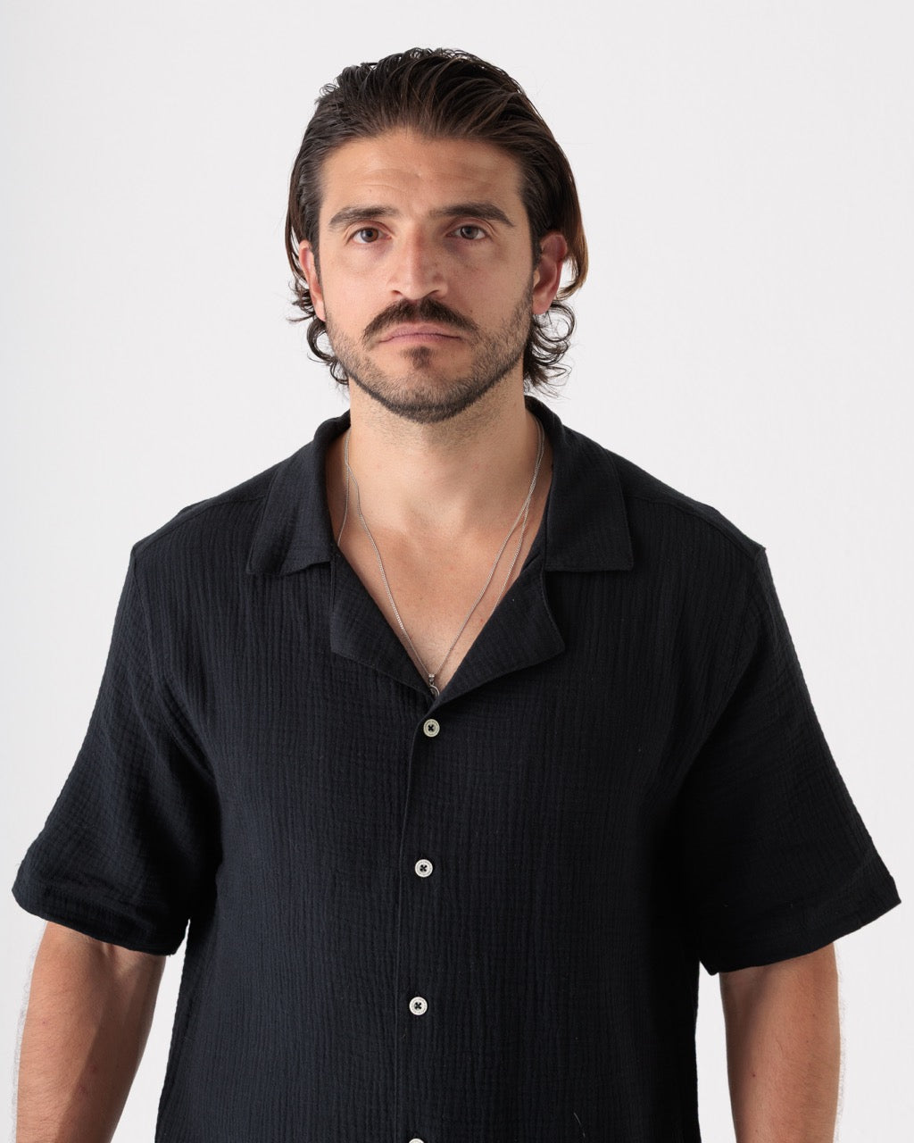 Camisa Masculina Básica Veraneo (Algodon 100%)