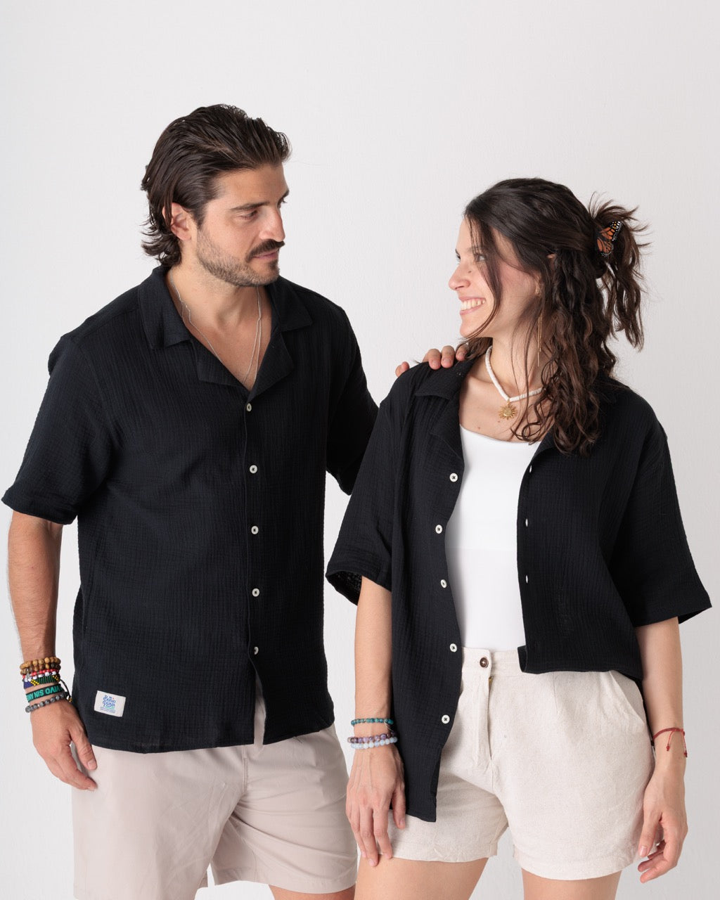 Camisa Masculina Básica Veraneo (Algodon 100%)