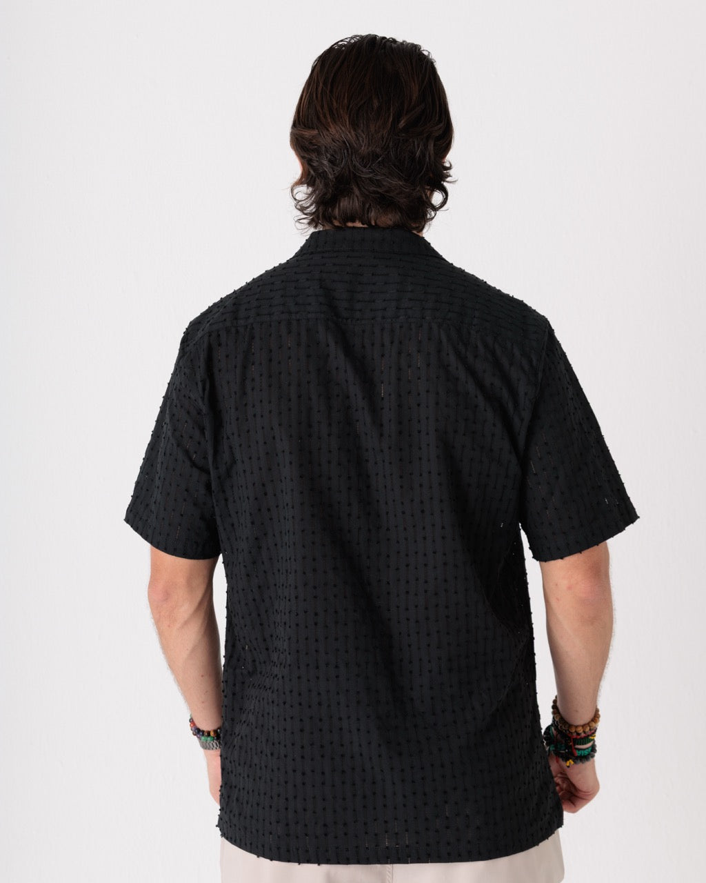 Camisa Masculina Básica Elegancia Tropical (Algodón 100%)