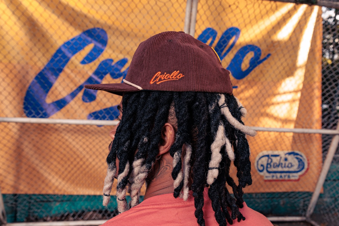Gorra Futbol Criollo Corduroy Cafe (Beisbolera)