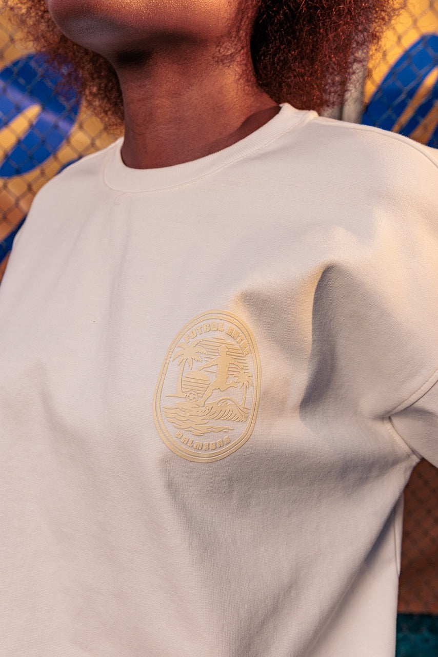 Camiseta Unisex Básica Futbol Criollo Cruda