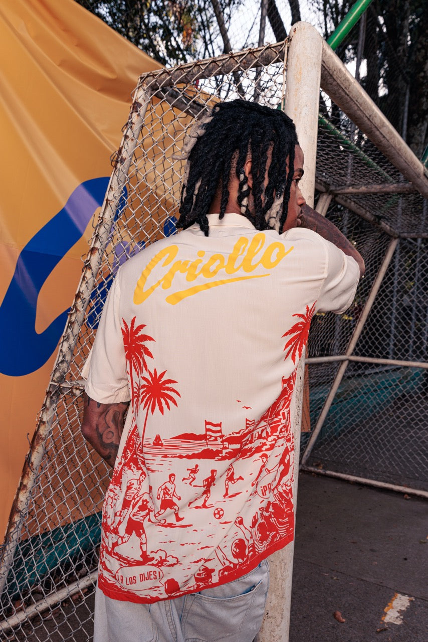 Camisa Hombre Fútbol Criollo Playero