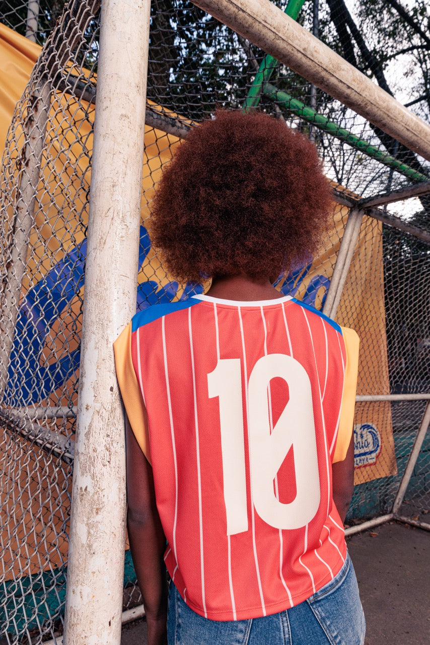 Camisa corta Mujer Futbol Criollo Selección Criolla