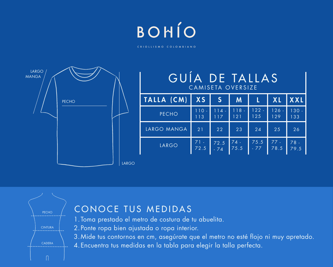 Camiseta Oversize Azul A Los Mares Los Pesares