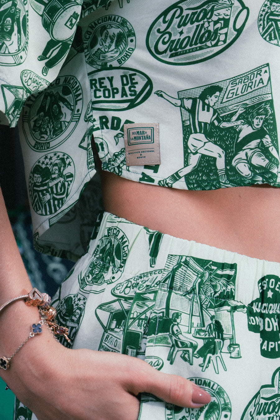 Camisa Mujer Atlético Nacional X Bohio (Rayón)