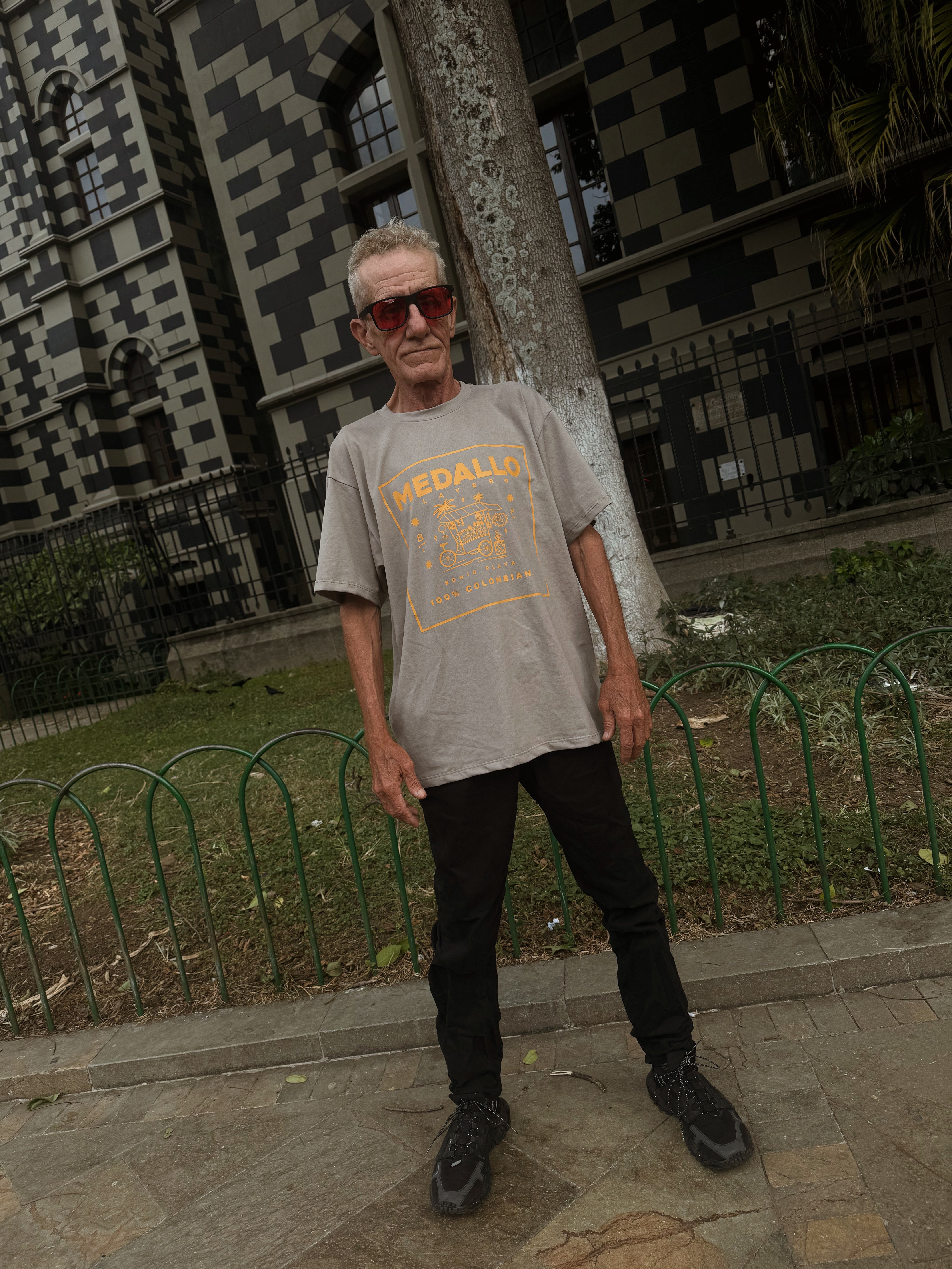 Camiseta Oversize unisex Medallo Playero (Algodón 230gr)