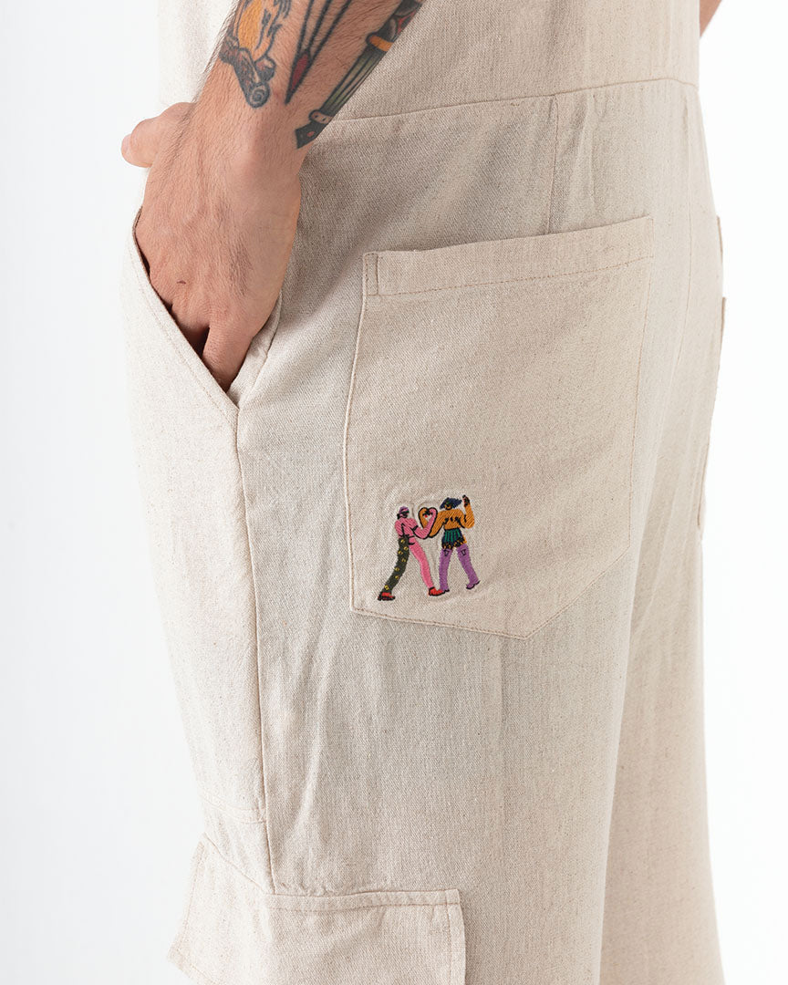 Overall unisex Humano (Tela eco)