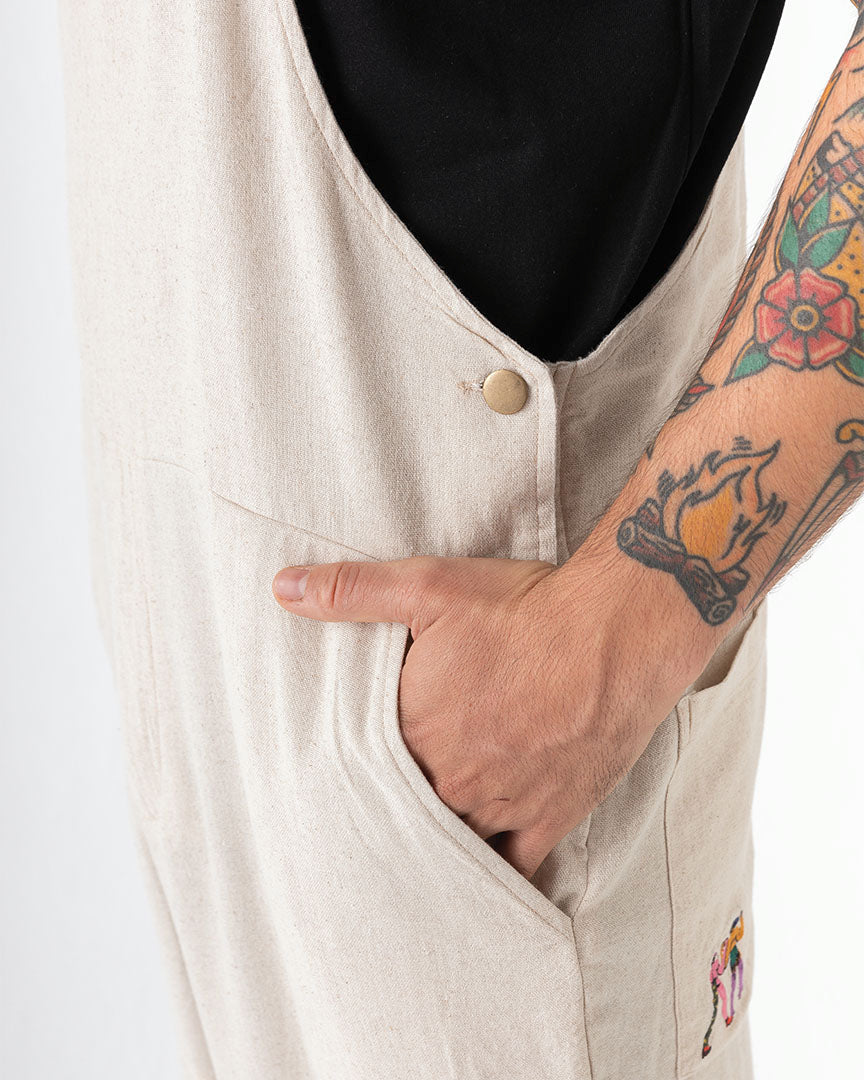 Overall unisex Humano (Tela eco)