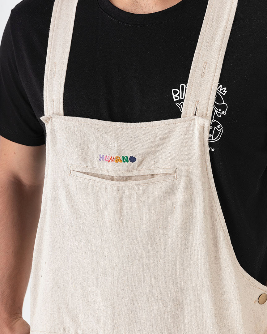 Overall unisex Humano (Tela eco)