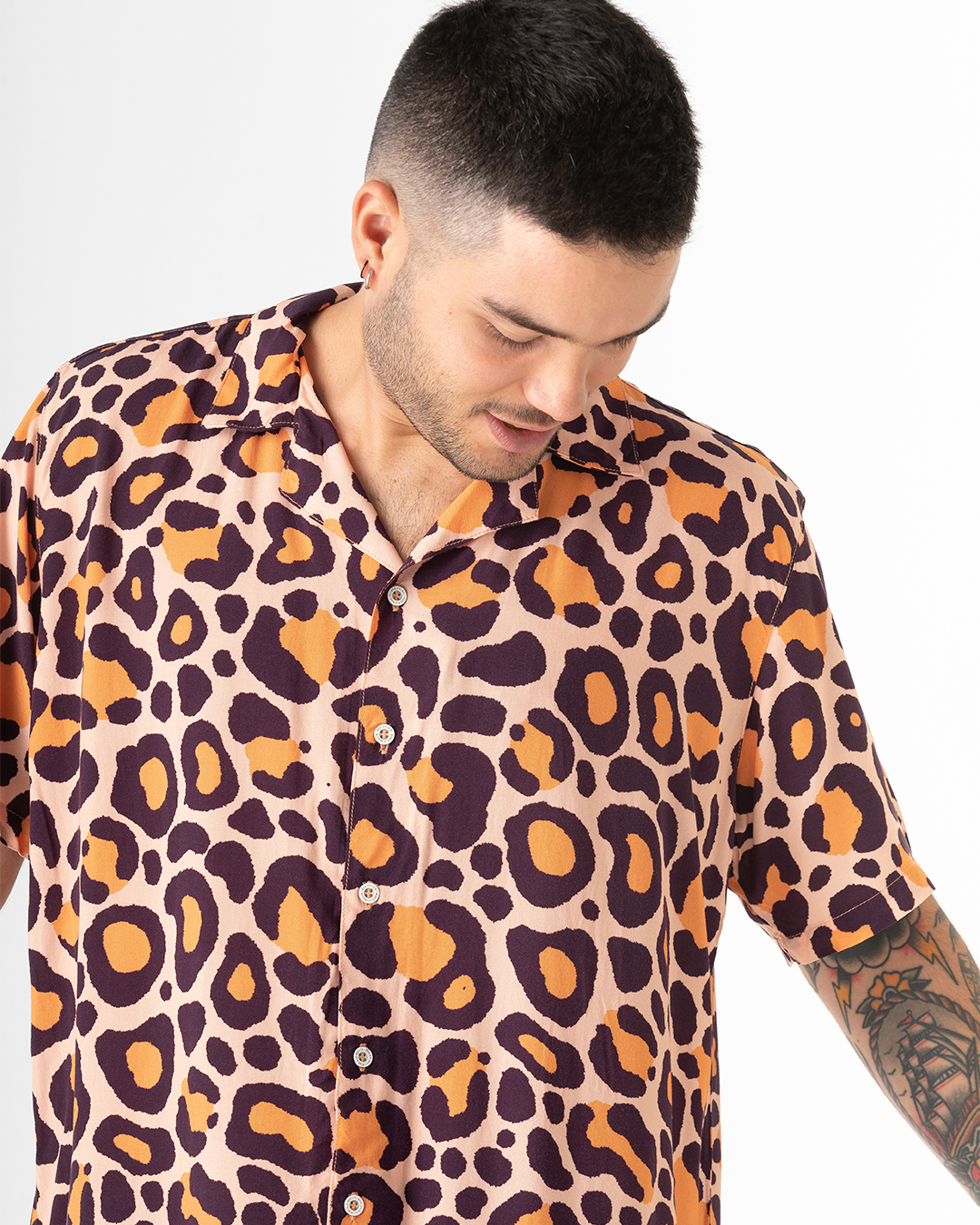 Camisa hombre Purple Jaguar (Chalis)