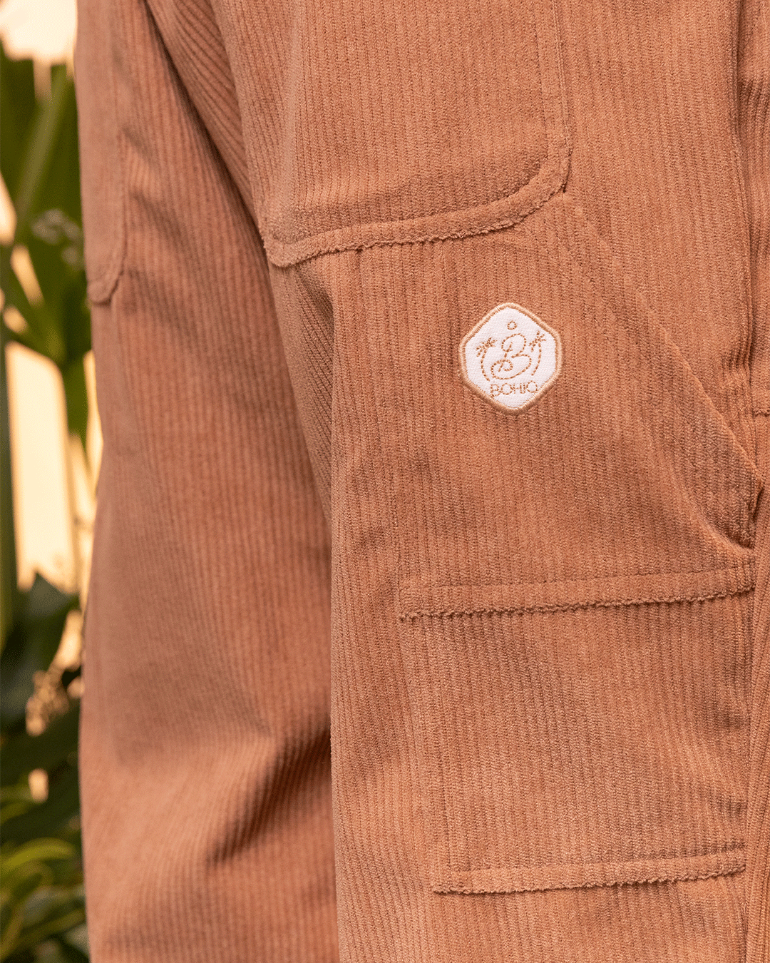 Pantalón Unisex Café (Corduroy)
