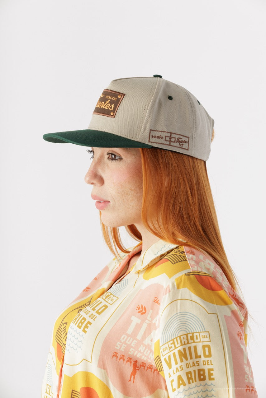 Gorra Discos Fuentes X Bohío (Beisbolera)