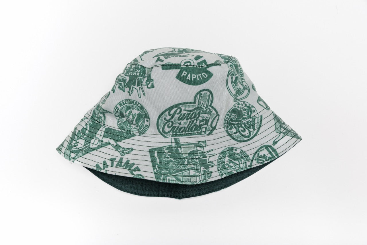 Bucket Hat Atlético Nacional X Bohio (Doble Faz)