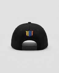 Gorra Futbol Criollo Negra Bohío (Beisbolera)